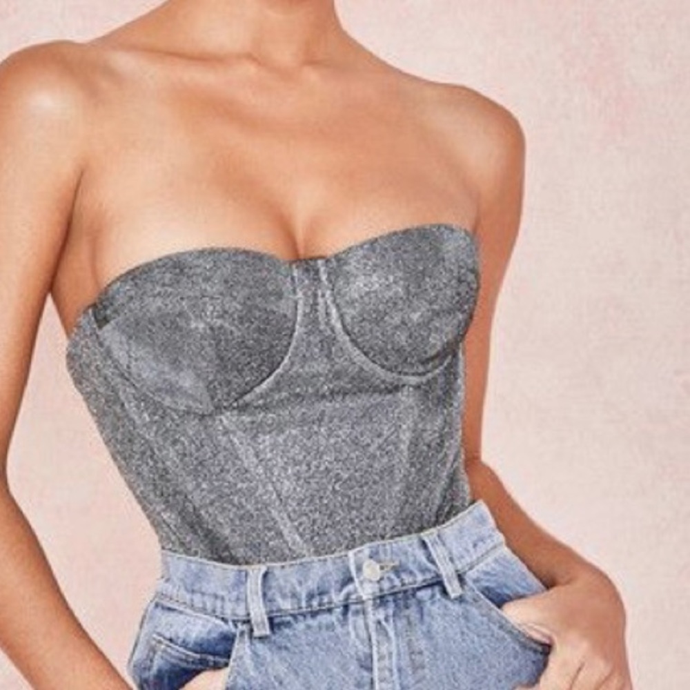 House of CB Glitter Corset